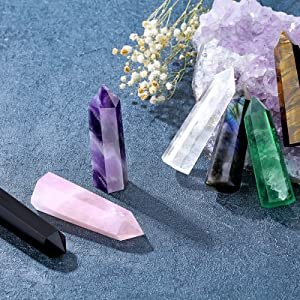healing crystal wands